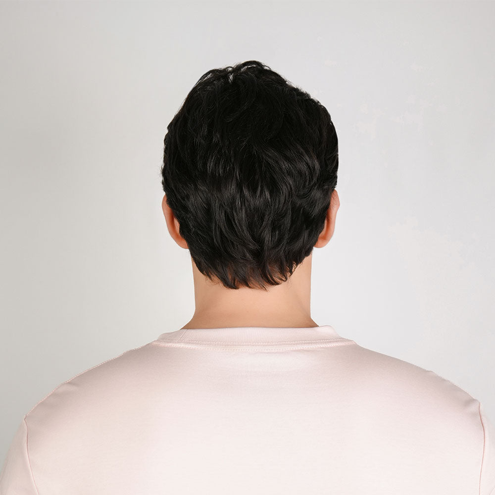 Men Luxe Touch Mercerized Cotton Crew Tee