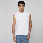 Men Regular Mercerized Cotton Tank Vest