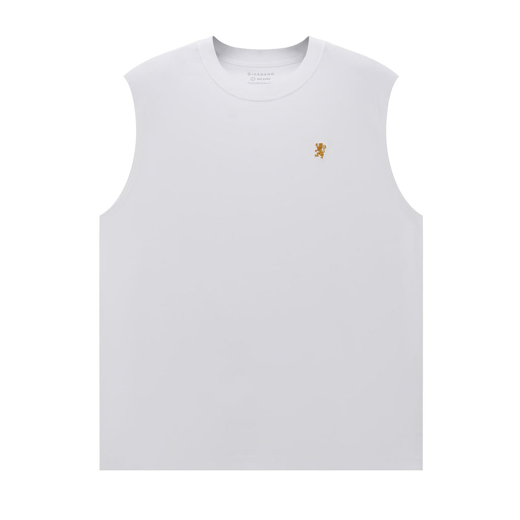 Men Regular Mercerized Cotton Tank Vest
