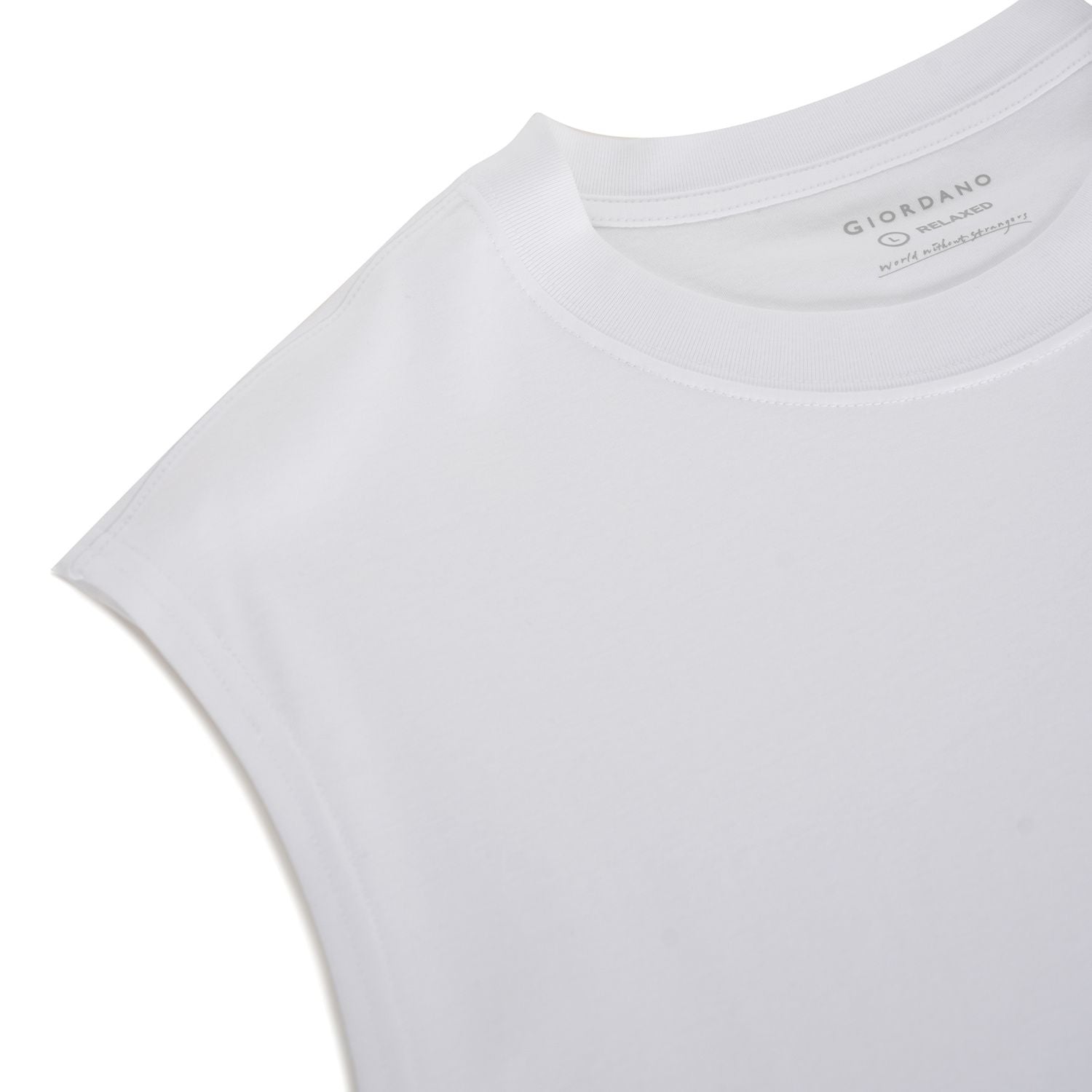 Men Regular Mercerized Cotton Tank Vest