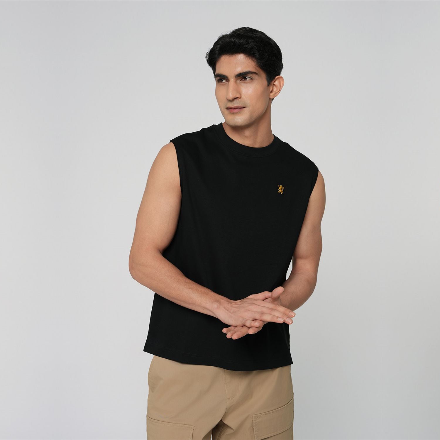 Men Regular Mercerized Cotton Tank Vest