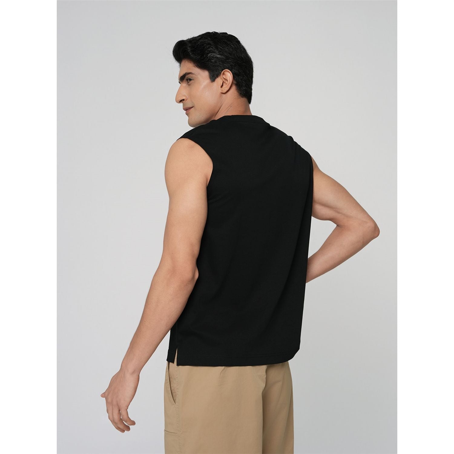 Men Regular Mercerized Cotton Tank Vest