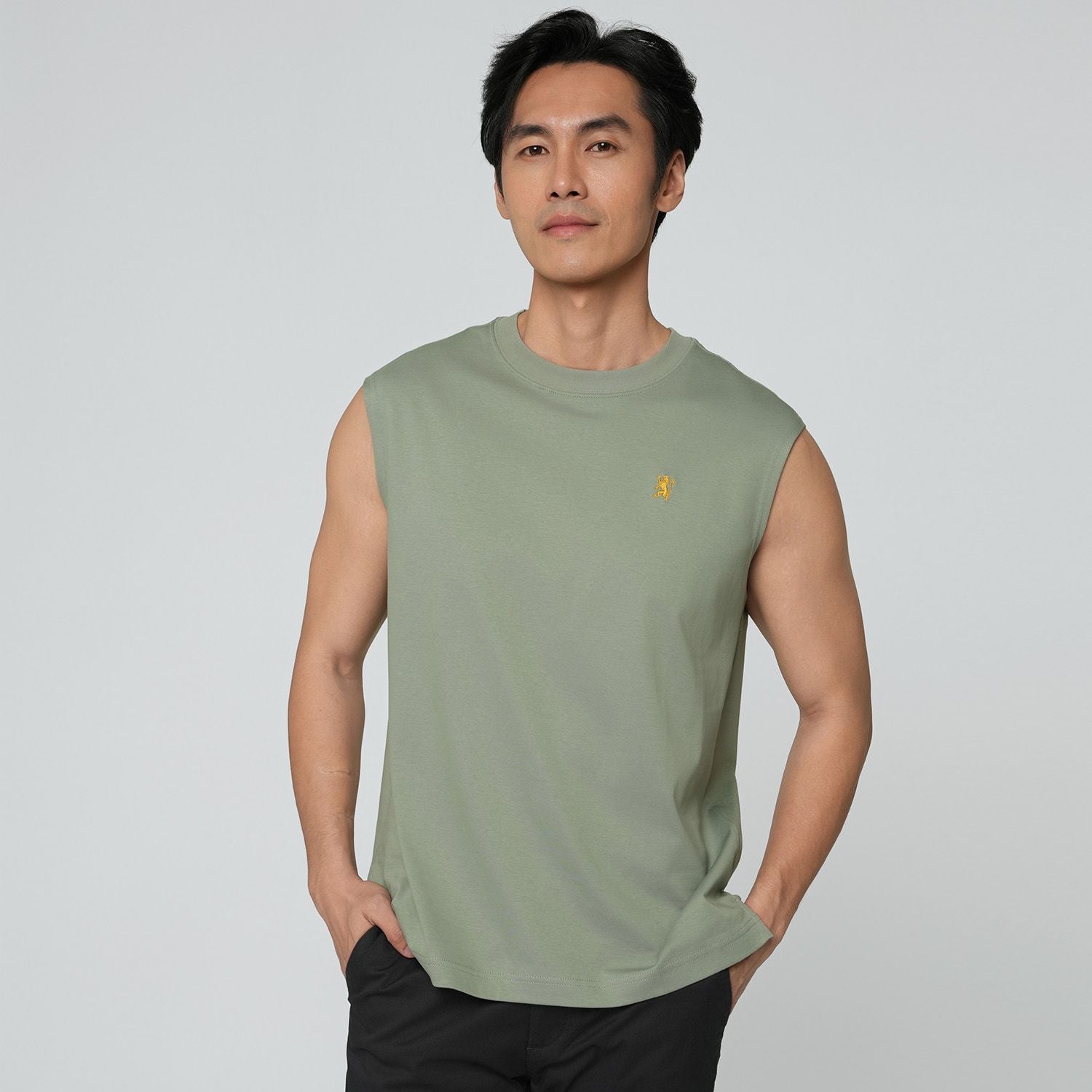 Men Regular Mercerized Cotton Tank Vest