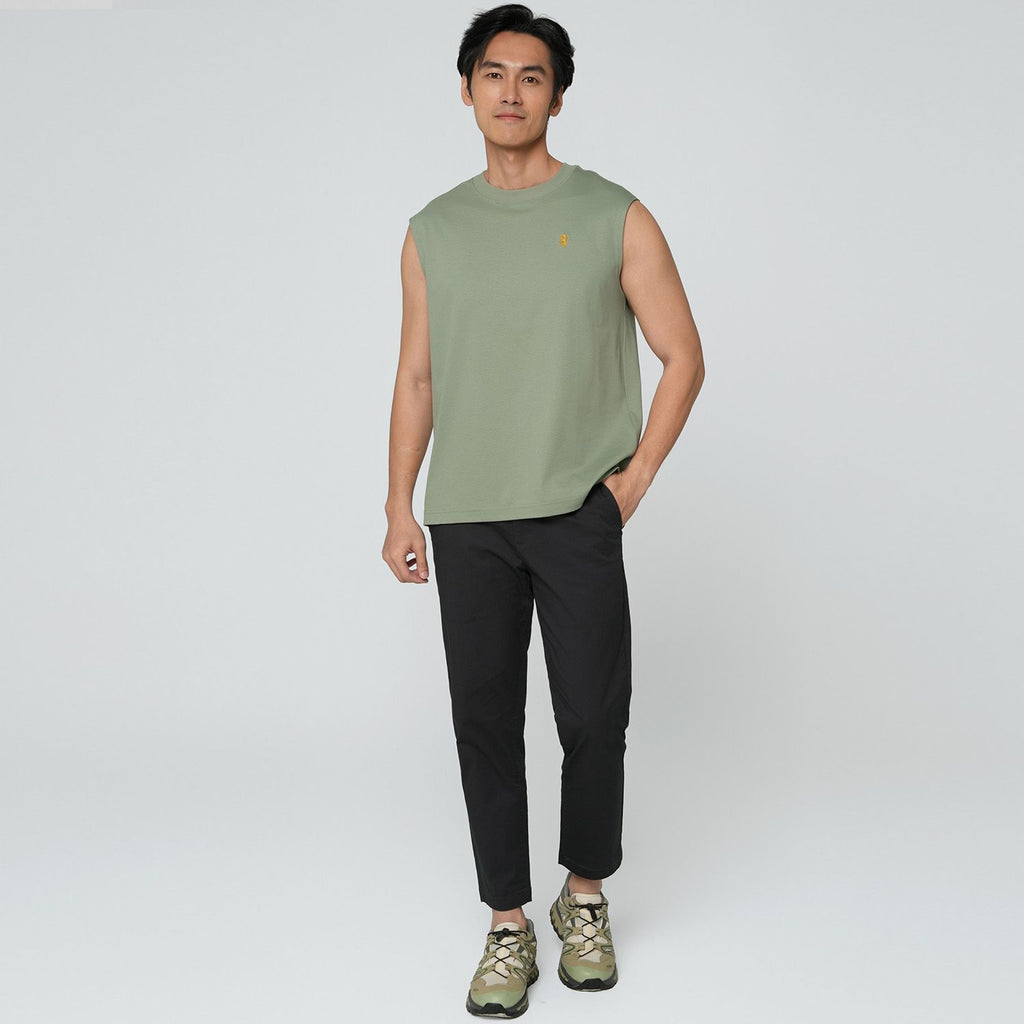 Men Regular Mercerized Cotton Tank Vest
