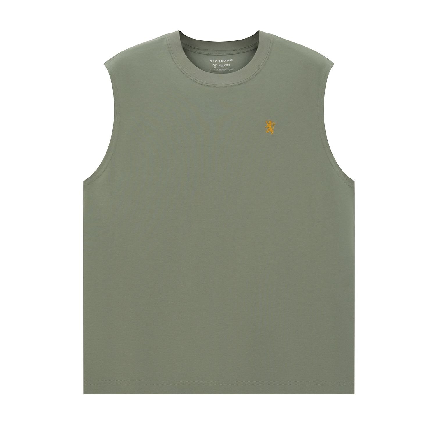 Men Regular Mercerized Cotton Tank Vest