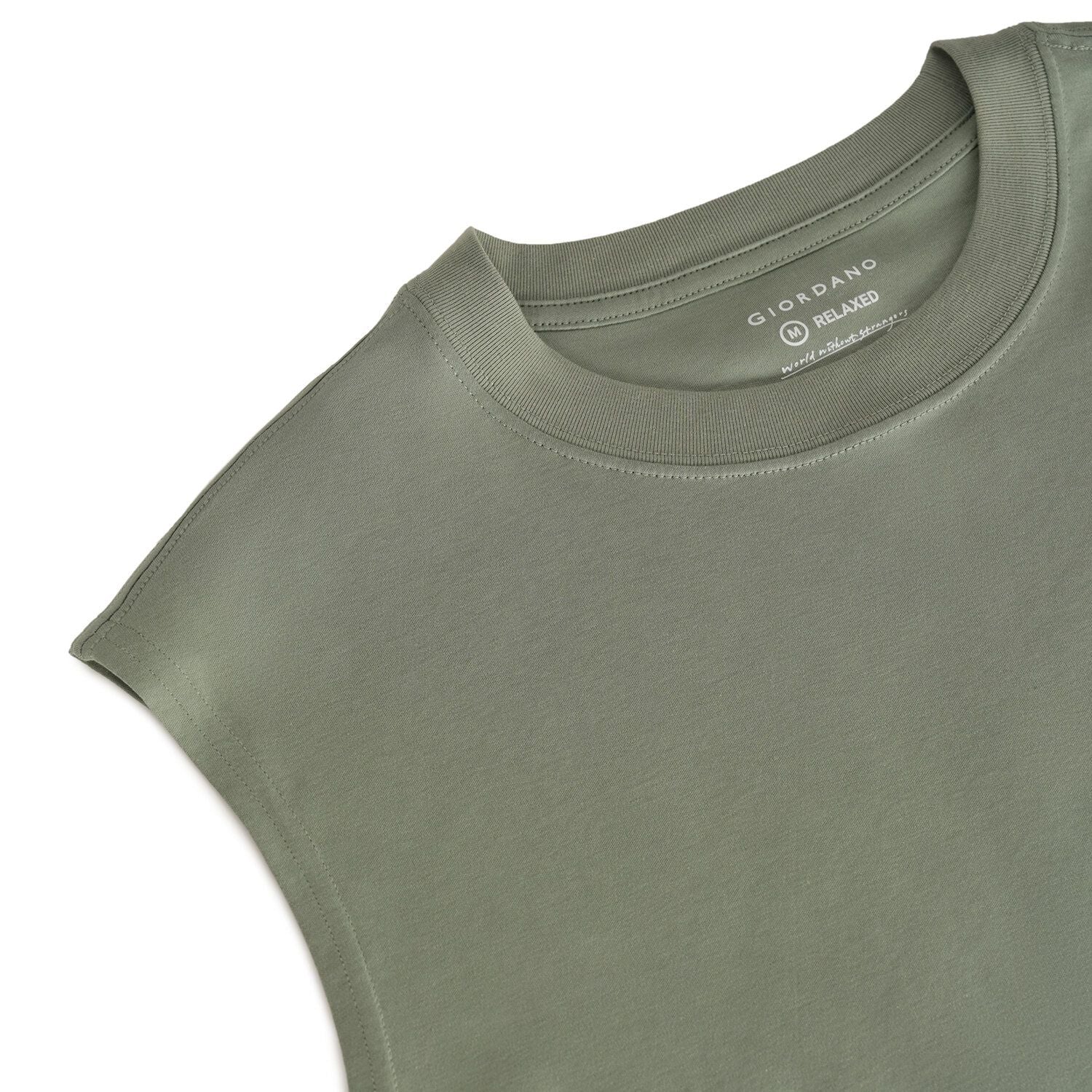 Men Regular Mercerized Cotton Tank Vest