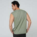 Men Regular Mercerized Cotton Tank Vest