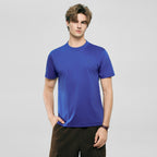 Men's Slim Fit Liquid Touch Cotton Crew Neck Tee