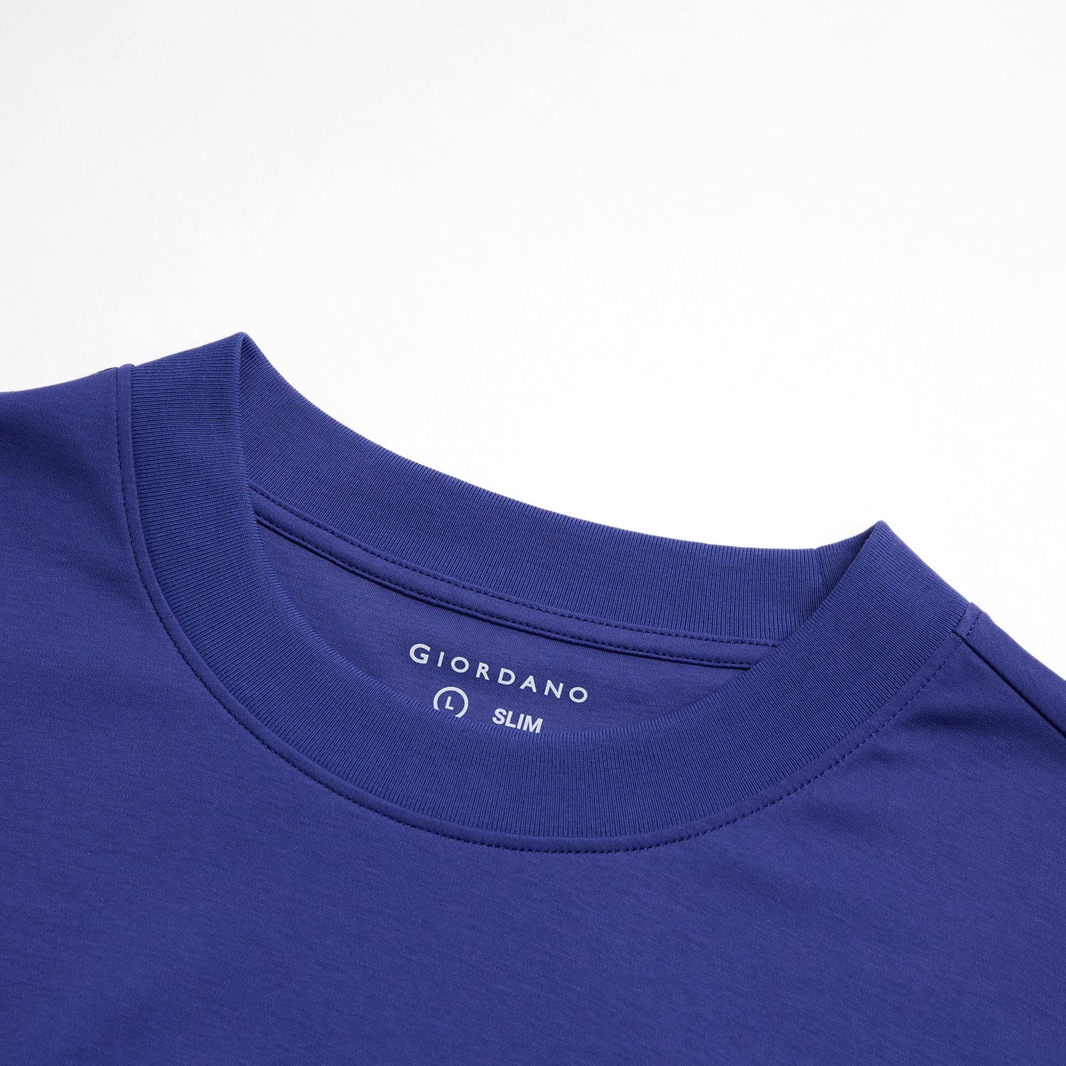 Men's Slim Fit Liquid Touch Cotton Crew Neck Tee