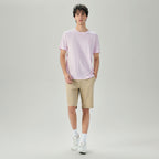 Men's Slim Fit Liquid Touch Cotton Crew Neck Tee