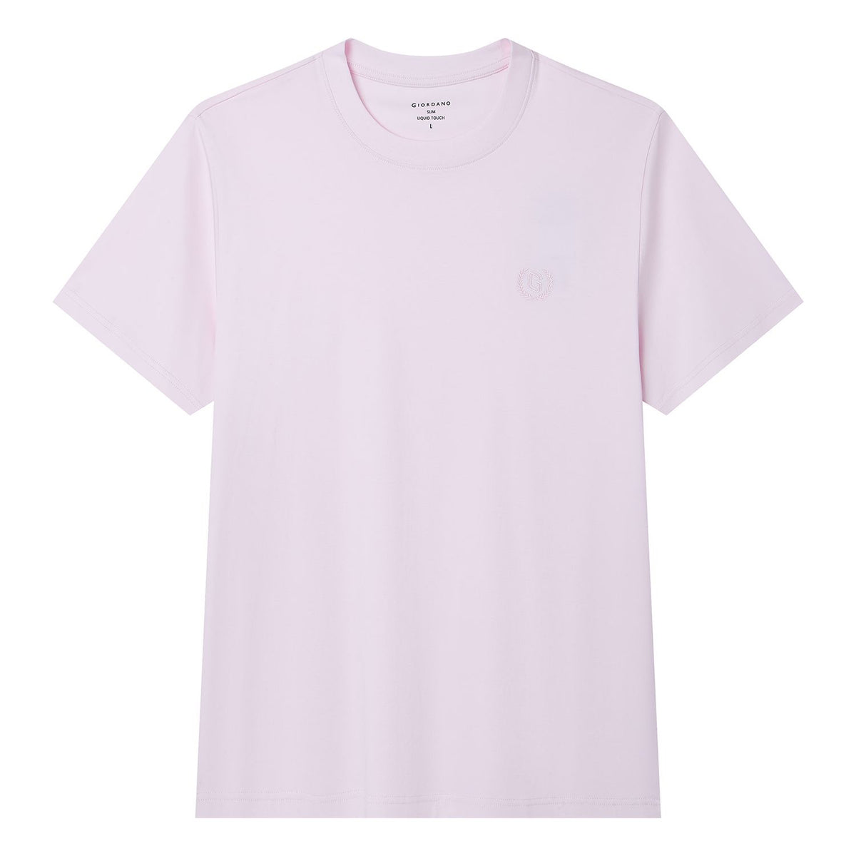 Men's Slim Fit Liquid Touch Cotton Crew Neck Tee