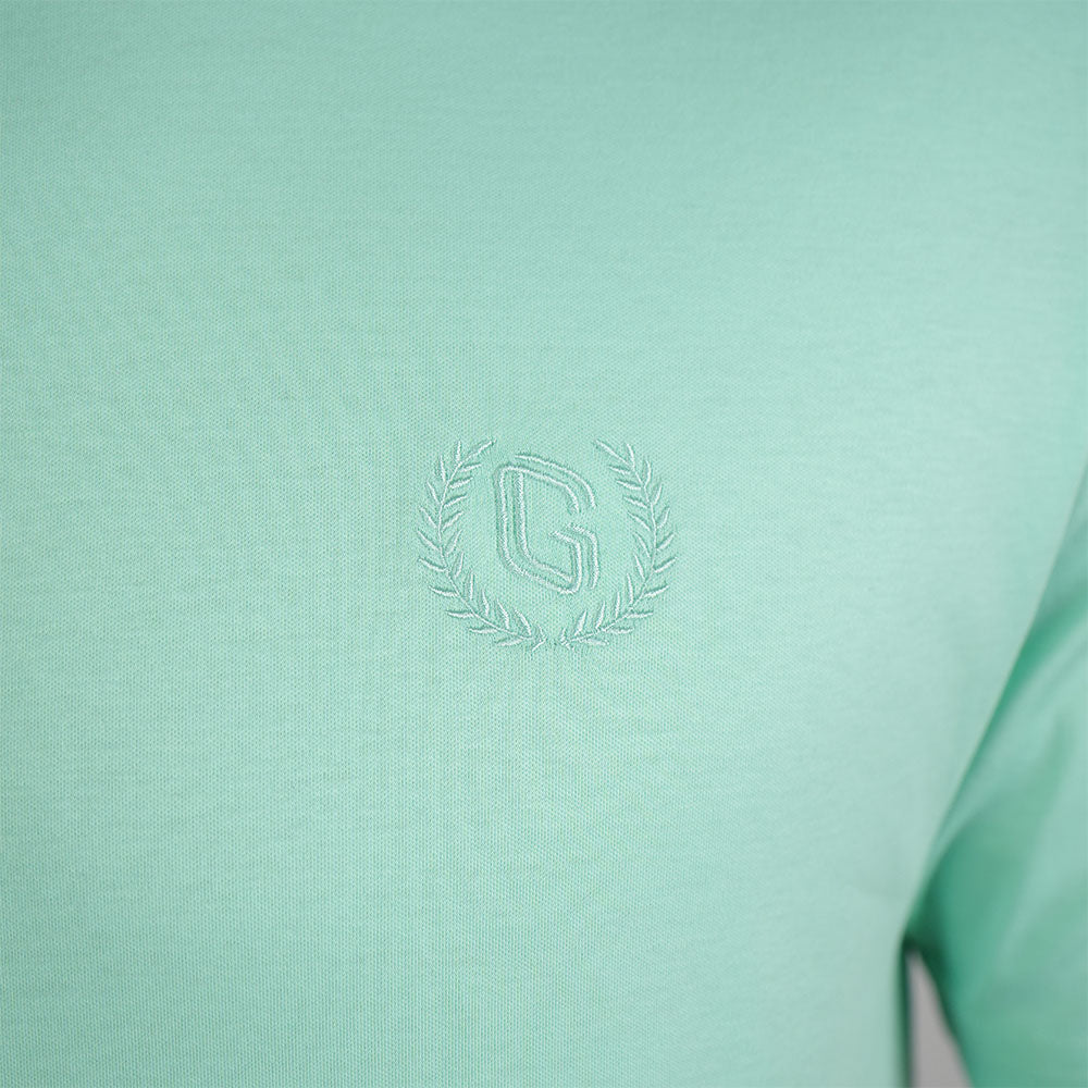 Men's Slim Fit Liquid Touch Cotton Crew Neck Tee