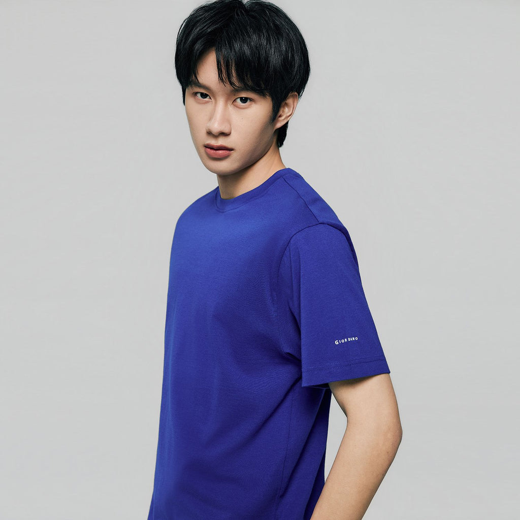 Men’s Slim Fit Cotton Crew Neck Tee