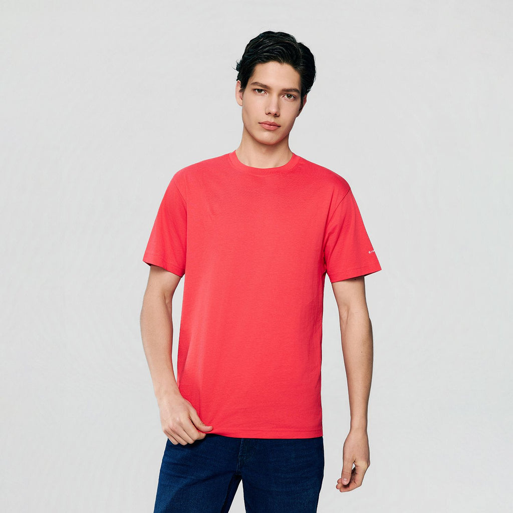 Men’s Slim Fit Cotton Crew Neck Tee