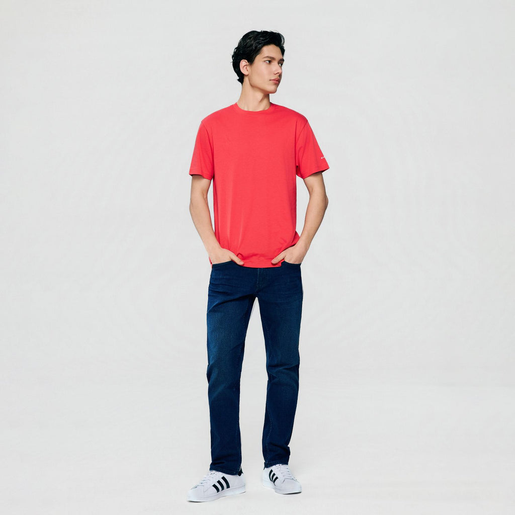 Men’s Slim Fit Cotton Crew Neck Tee