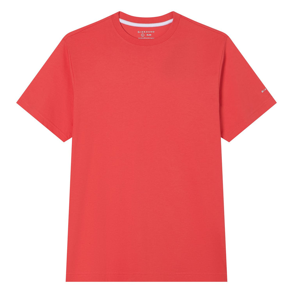 Men’s Slim Fit Cotton Crew Neck Tee
