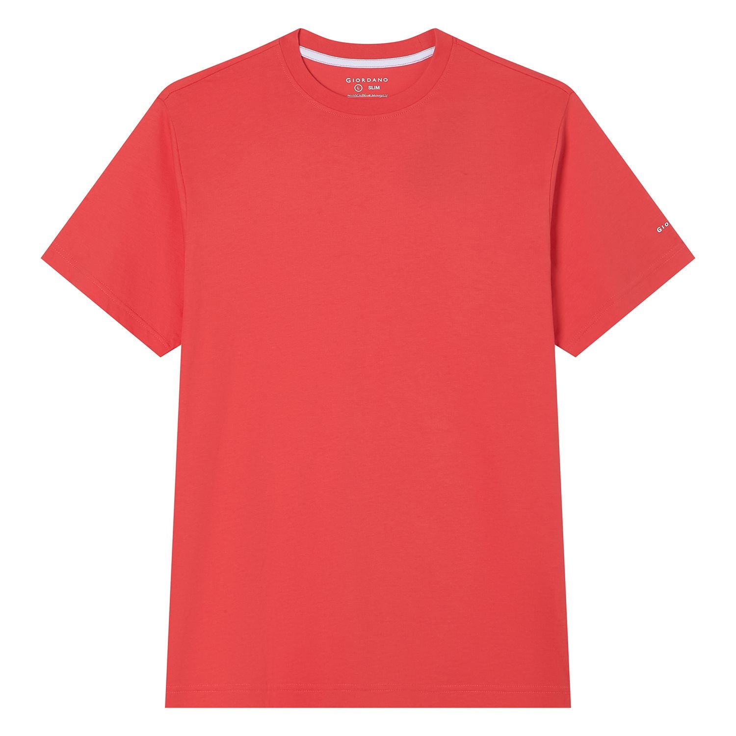 Men’s Slim Fit Cotton Crew Neck Tee