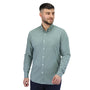 Men's Stretch Long Sleeve Slim Button Front Shirt