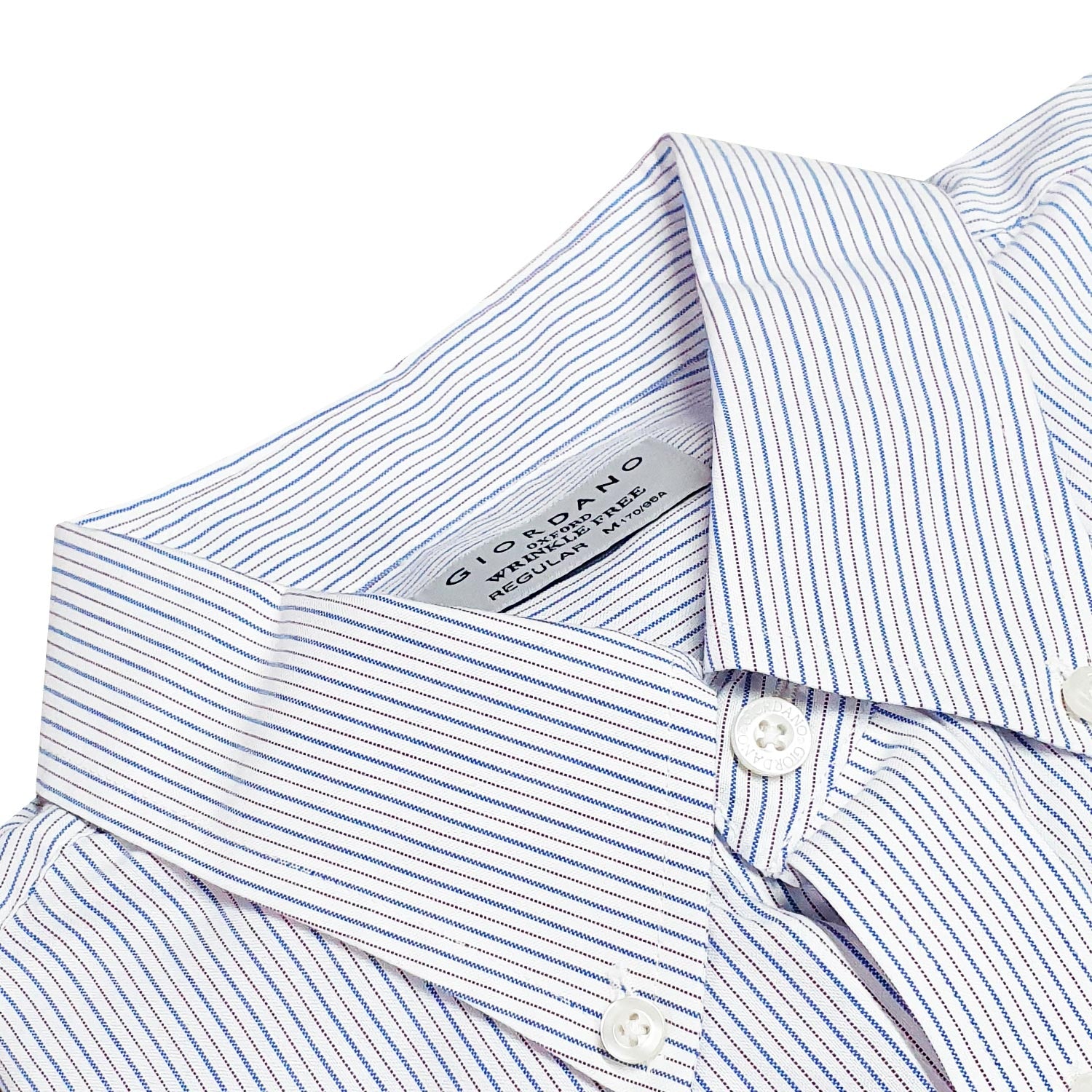 Men's Oxford Pattern Wrinkle Free Shirt
