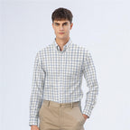 Men's Oxford Pattern Wrinkle Free Shirt