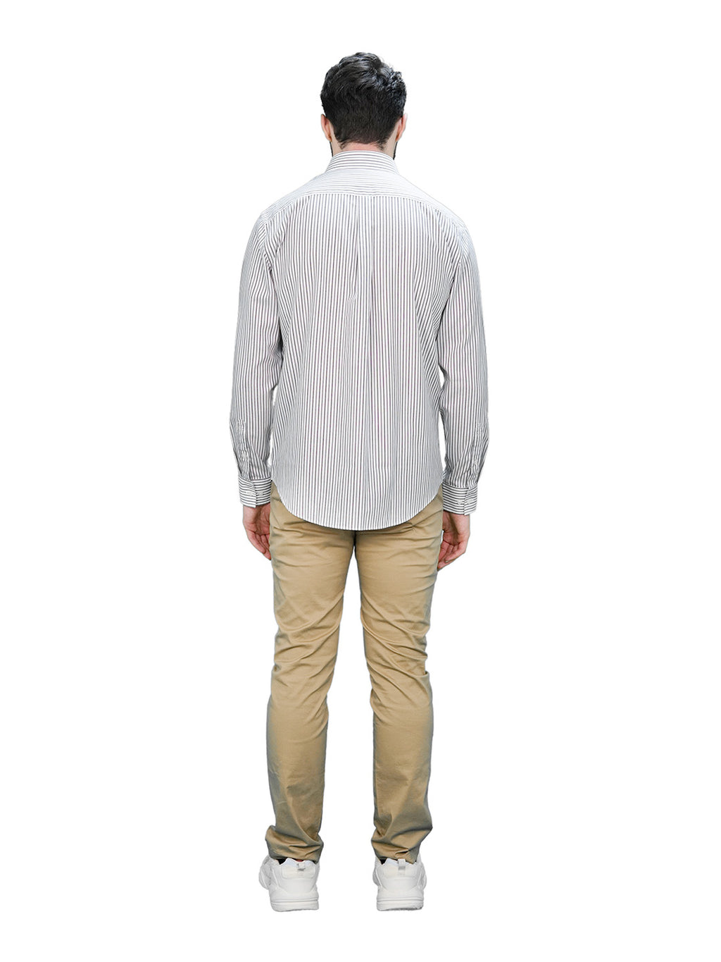 Men's Oxford Pattern Wrinkle Free Shirt