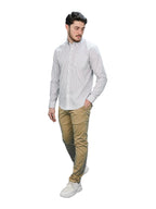 Men's Oxford Pattern Wrinkle Free Shirt