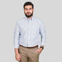Men's Oxford Pattern Wrinkle Free Shirt