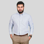 Men's Oxford Pattern Wrinkle Free Shirt