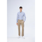 Men's Oxford Pattern Wrinkle Free Shirt