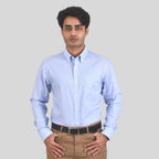 Men's Oxford Pattern Wrinkle Free Shirt