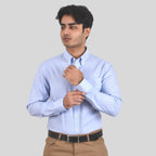 Men's Oxford Pattern Wrinkle Free Shirt