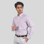 Men's Oxford Pattern Wrinkle Free Shirt