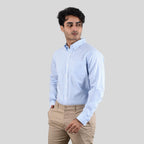 Men's Oxford Pattern Wrinkle Free Shirt