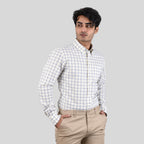 Men's Oxford Pattern Wrinkle Free Shirt