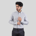 Men's Oxford Pattern Wrinkle Free Shirt