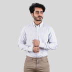 Men's Oxford Pattern Wrinkle Free Shirt