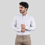 Men's Oxford Pattern Wrinkle Free Shirt