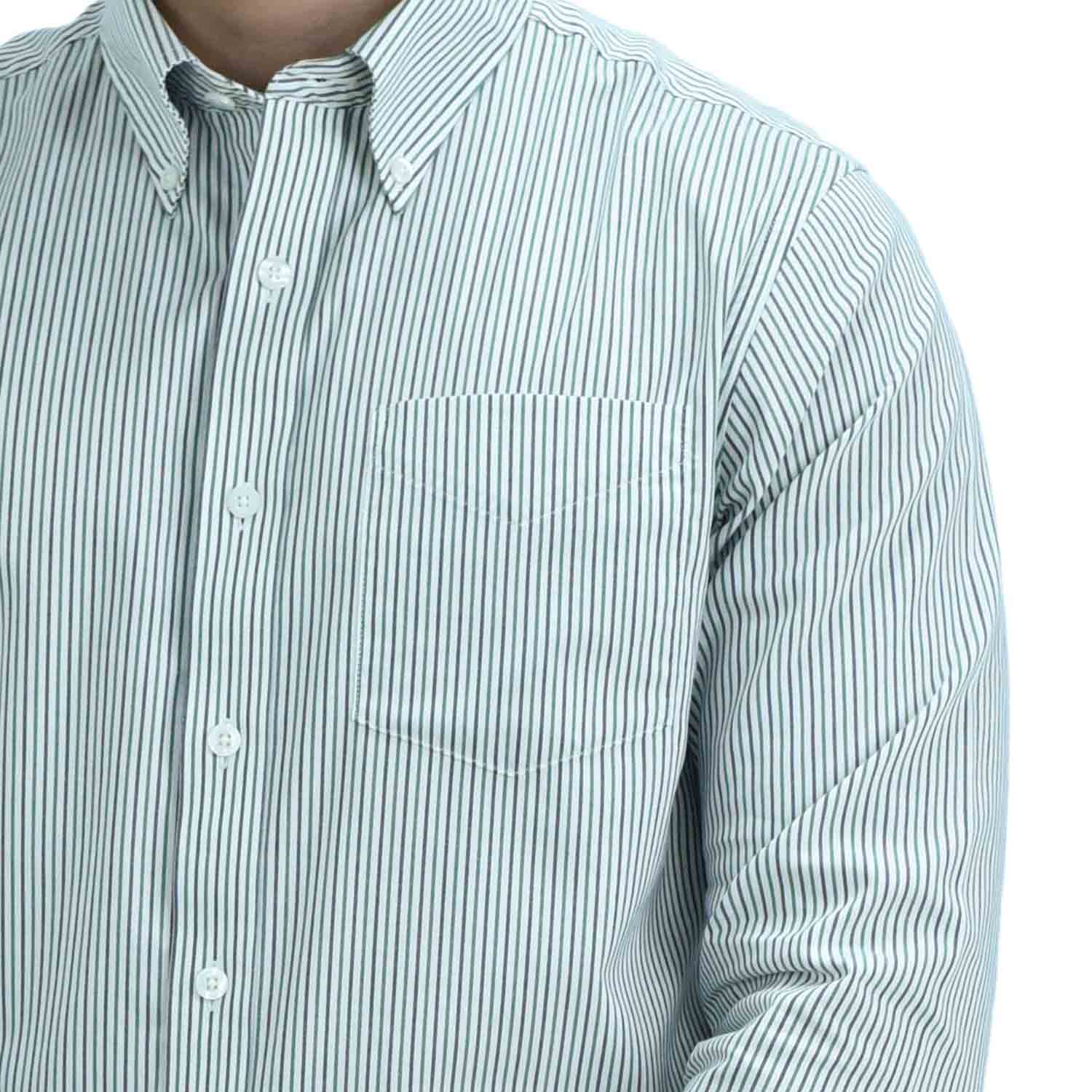 Men's Oxford Pattern Wrinkle Free Shirt