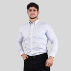 Men's Oxford Pattern Wrinkle Free Shirt