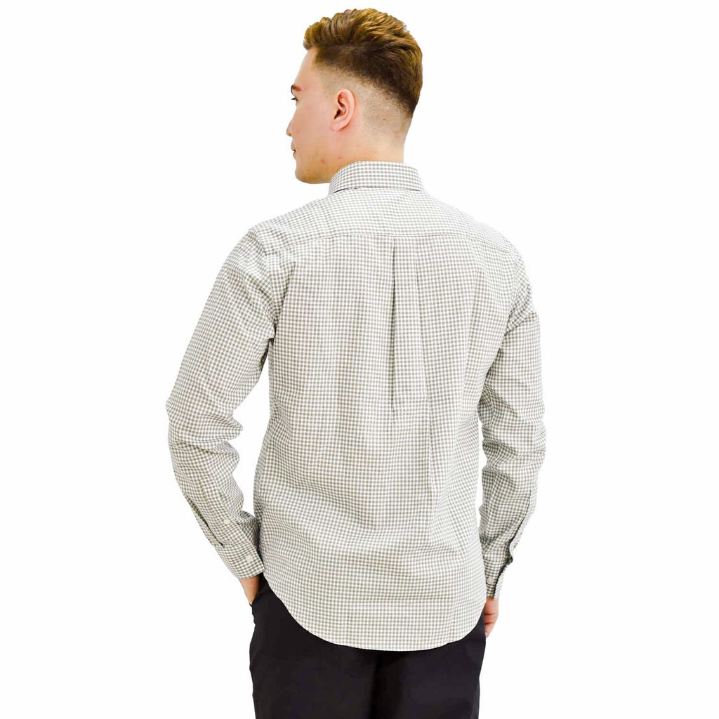 Men's Oxford Pattern Wrinkle Free Shirt