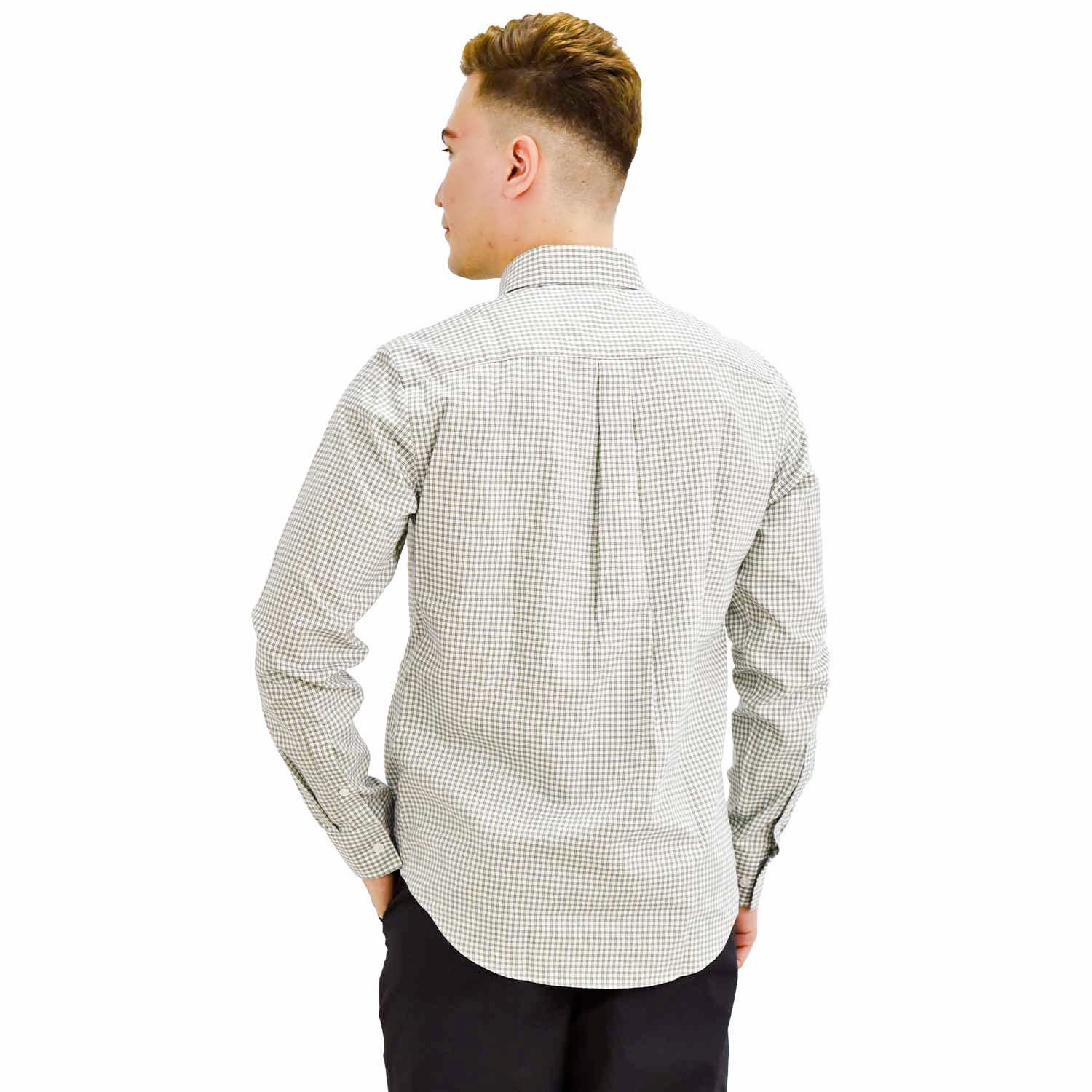 Men's Oxford Pattern Wrinkle Free Shirt