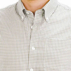 Men's Oxford Pattern Wrinkle Free Shirt