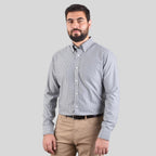 Men's Oxford Pattern Wrinkle Free Shirt
