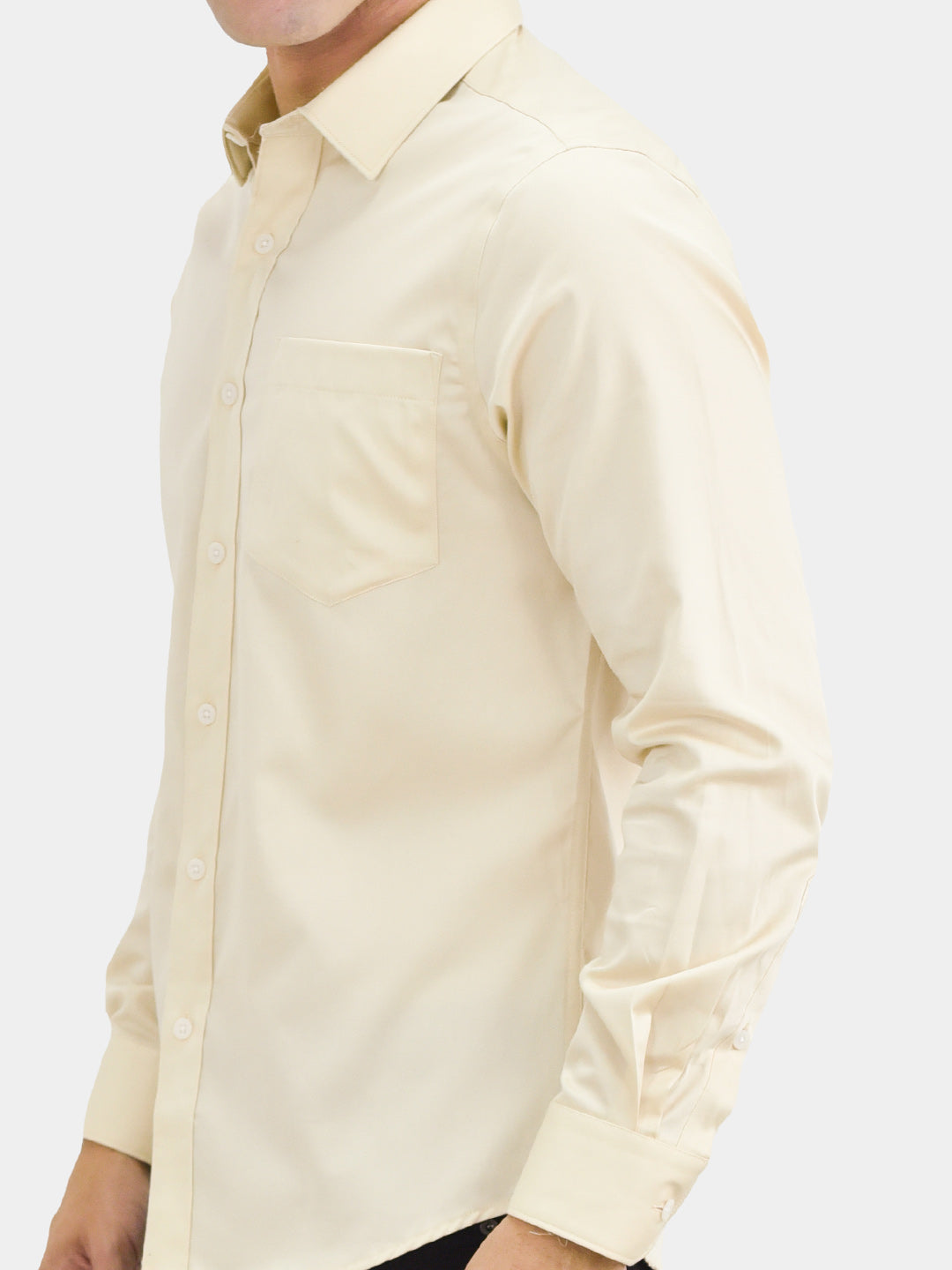 Men's Poplin Cotton Slim Fit Shirt