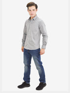 Men's Poplin Cotton Slim Fit Shirt