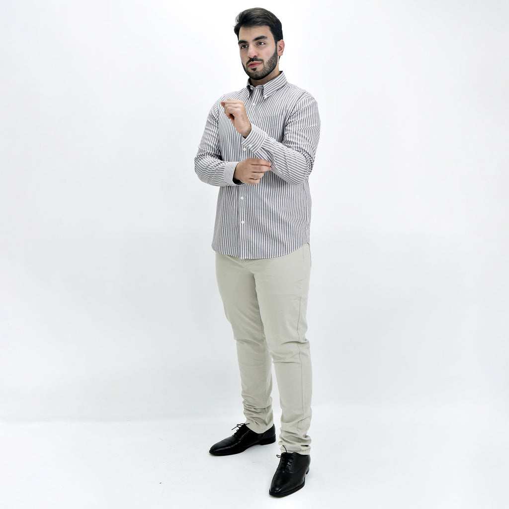 Men's Wrinkle Free Cotton Shirt: Comfort & Style