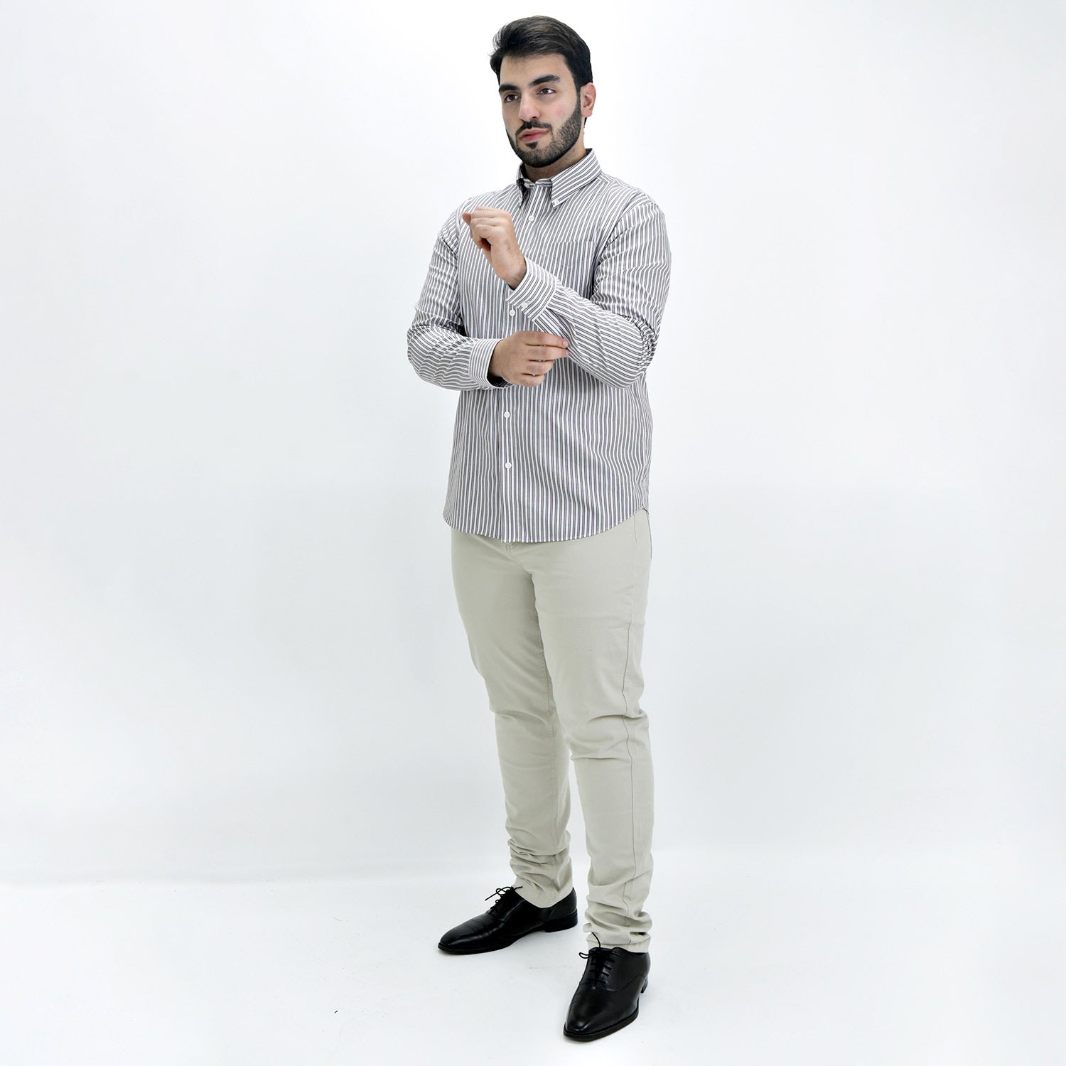 Men's Wrinkle Free Cotton Shirt: Comfort & Style