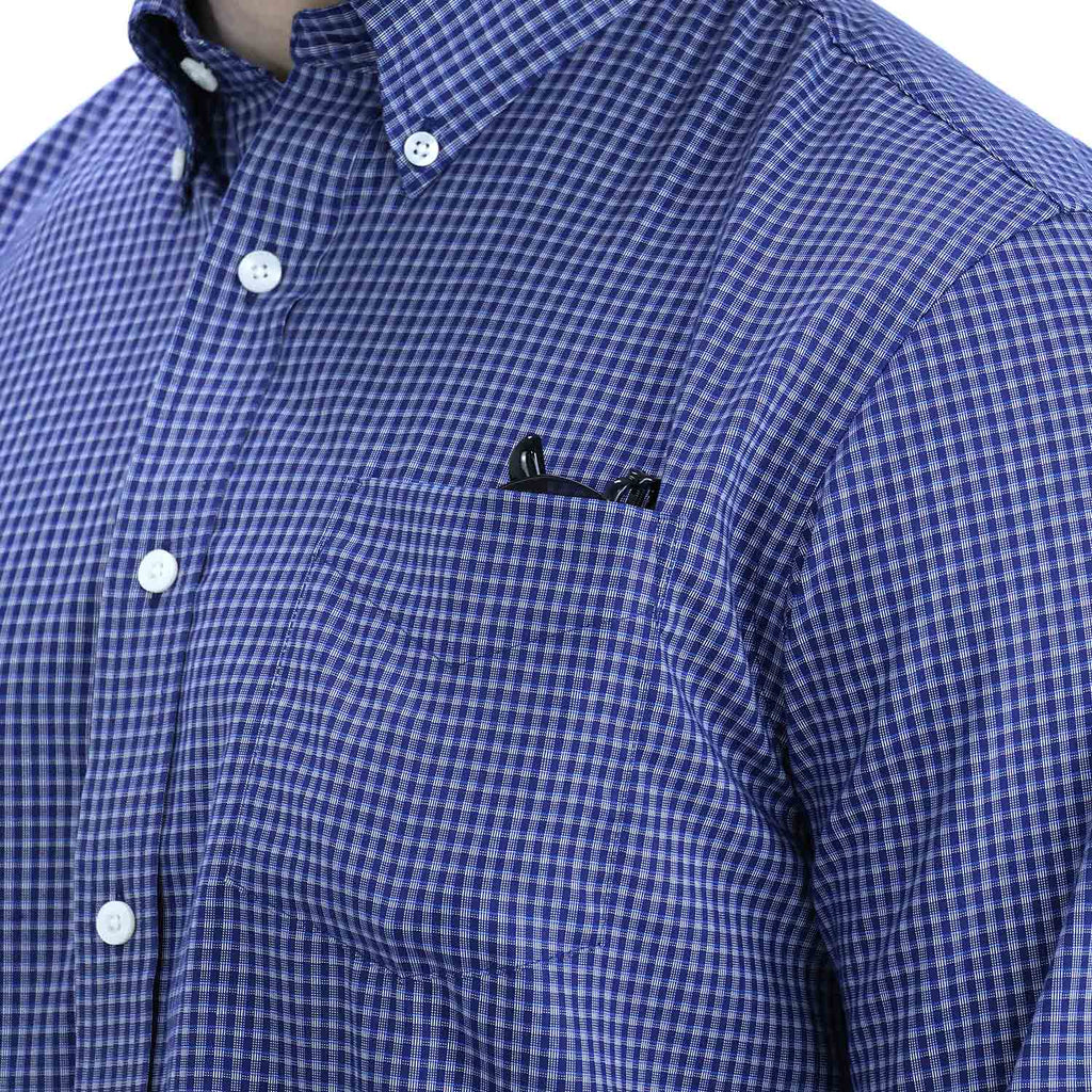 Men's Wrinkle Free Cotton Shirt: Comfort & Style