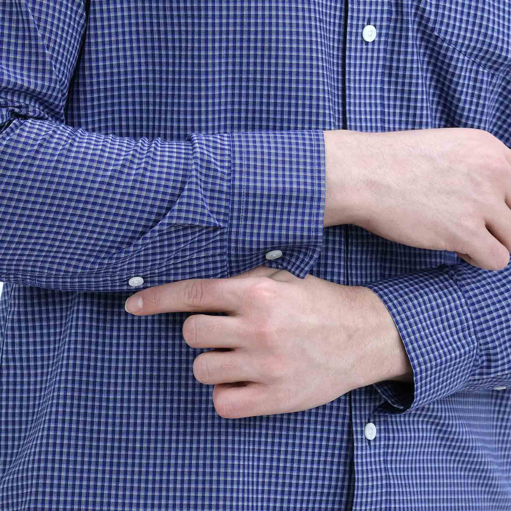 Men's Wrinkle Free Cotton Shirt: Comfort & Style