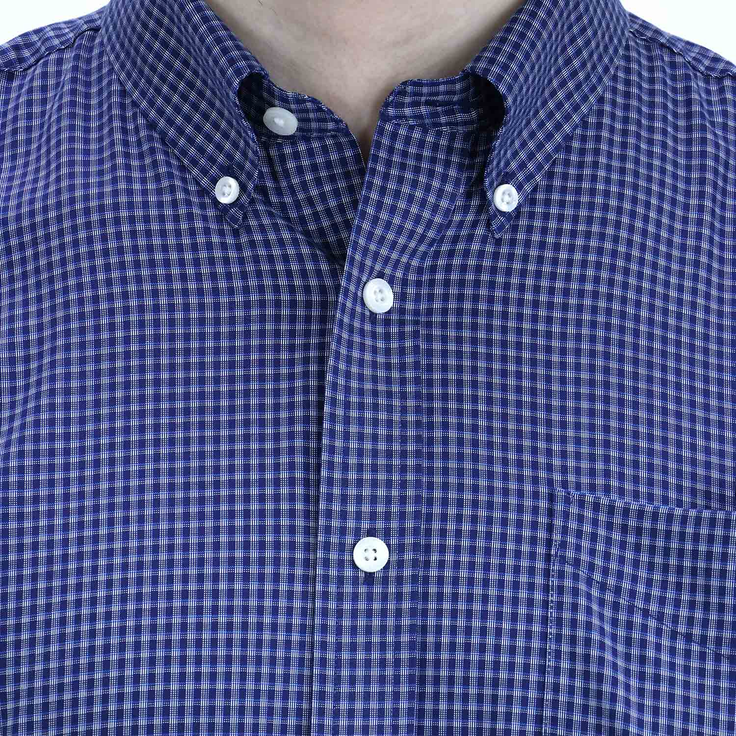 Men's Wrinkle Free Cotton Shirt: Comfort & Style